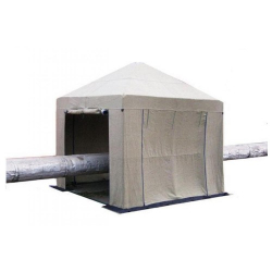 Купить Tent Палатка сварщика 3х3 ( м ) Брезент. Усиленный каркас труба 25мм в Белоусово